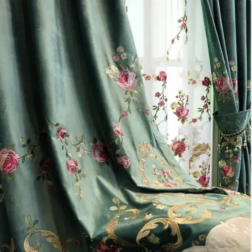 Embroidered Curtains